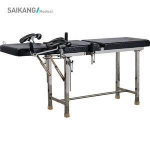 เก้าอี้ผ่าตัดสำหรับตรวจทางสูตินรีเวชวิทยาตารางส่งของในโรงพยาบาลแบบแมนนวลโลหะ <span class=keywords><strong>A045</strong></span>-1 - Product Image 1