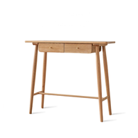 Table console d'entrée rectangulaire en bois avec tiroir, 1 pièce, de style européen