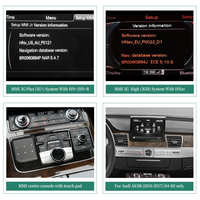 Écran Voiture Android A8 S8 12,3 Pouces Sans Fil CarPlay Android Auto Bluetooth Lecteur DVD pour Audi 2005 - 2017