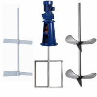 Agitateur mécanique de 2,2 kW à 180 kW pour station de traitement des eaux, réservoir de dosage chimique