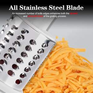 Wholesale Small Stainless Steel Manual <b>Rotary</b> <b>Cheese</b> Slicer Vegetable Shredder Cutter ABS Multifunctional Fruit <b>Graters</b> - Product Image 2