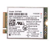 Modem Internal Sierra Wireless EM7455 LTE CAT6 untuk Thinkpad L460 L560 P50 P70 T460 T460S T560 X1 YOGA 2nd X1 Carbon X260 X270