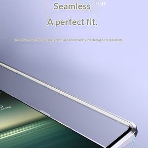 Étui en verre trempé double face avec cadre métallique magnétique intégral pour Sony <span class=keywords><strong>Xperia1</strong></span> IV X10 V avec protection de l'objectif de l'appareil photo - Product Image 4