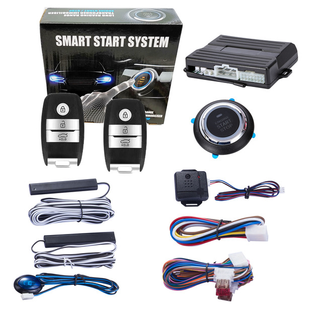 Factory OEM Car Remote Ignition Start Boton De Encendido De Auto Recognition Security System Keyless Entry Push Start Stop Car