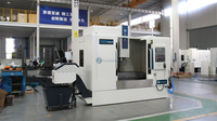 Mini fraiseuse cnc 5 axes VMC1050 HIWIN centre d'usinage de rails linéaires fraisage cnc pour la fabrication de roues
