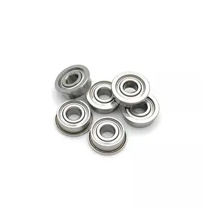 High precision stainless steel ball flange bearings F603-H-ZZMC3 for wholesales