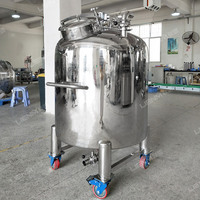 Agitateur personnalisé en acier inoxydable LIENM, capacité 500L, réservoir de stockage de savon liquide et de produits chimiques, réservoir de mélange, multi-tension