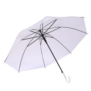 Dimanche créatif <span class=keywords><strong>petit</strong></span> frais longue poignée <span class=keywords><strong>Transparent</strong></span> droit publicité cadeau <span class=keywords><strong>parapluie</strong></span> 97cm diamètre ouvert fermeture manuelle - Product Image 5