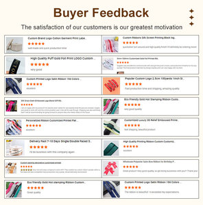 ริบบิ้นโกรเกรนพิมพ์ลายนูนโลโก้ 3 มิติ ขายส่ง ม้วนริบบิ้นแบบกำหนดเองพร้อมโลโก้สำหรับตกแต่งกล่องของขวัญ - Product Image 5