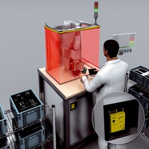 Hasta C4MT-03014ABB03DB0 MiniTwin optik sensörler 1206953 emniyet lambası perdeler - Product Image 4