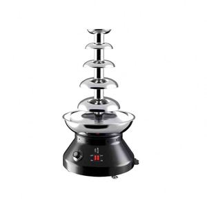 Fontaine à chocolat commerciale à 4 ou 5 niveaux avec distributeur pour tour à chocolat, double usage, cascade de chocolat avec robinet - Product Image 3