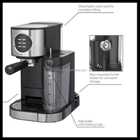 Thema Nouvelle Arrivée Offre Spéciale 2in1 Haute Pression Espresso Café Et Lait Machine Maker Avec Lait Boîte Cruche Réservoir Mousse Mousse Maker