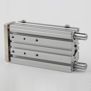 Cilindro Neumático <span class=keywords><strong>de</strong></span> Doble Acción con Guía Lineal <span class=keywords><strong>de</strong></span> Tres Ejes/Varillas MGPM - Product Image 2