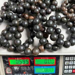 Premium Vietnam Black Agarwood <b>Bracelet</b> 18mm Vintage <b>Buddhist</b> Style Unisex Luxury Wood - Product Image 1