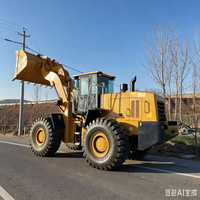 Chargeuse sur pneus Lw80 8 tonnes à usage intensif, moteur Weichai, godet de 10m³ pour l'exploitation minière, la construction et les ports – Vente directe usine