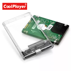 Boîtier de <span class=keywords><strong>disque</strong></span> <span class=keywords><strong>dur</strong></span> SATA III USB 2.5 transparent de 3.0 pouces <span class=keywords><strong>pour</strong></span> PC mobiles de 6 To, ordinateurs portables SATA 3 <span class=keywords><strong>interne</strong></span> - Product Image 1