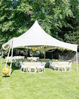 Carpa Comercial de Techo Alto 20x20 pies con Estructura de Aluminio y PVC Impermeable para Bodas, Eventos y Fiestas