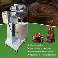 Moulin à billes commercial de laboratoire de 100 kg pour le broyage du chocolat avec diagramme de fonctionnement pour la conche à chocolat