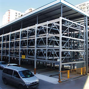 Conception moderne de grande capacité Structure en acier préfabriqué Garage de stationnement à plusieurs niveaux Simple métal Garage stéréo Besoins de stationnement - Product Image 1