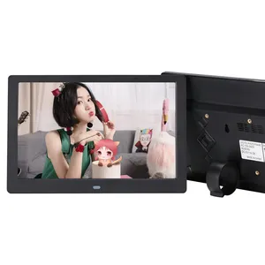 Hot Bán 10 Inch USB/SD Card Vòng Video IPS Khung Ảnh Kỹ Thuật Số HD 1280*800 Hình Ảnh Album video Máy Nghe Nhạc