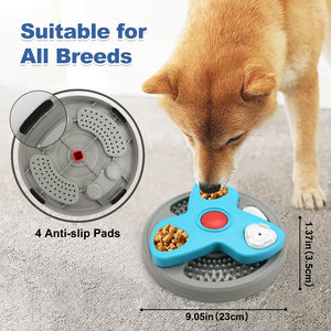 Bol interactif pour animaux de compagnie OEM, nourriture lente, 2/3/4 couches rotatives, 4 couches en latex, puzzle pour chien, jouet à mâcher, <span class=keywords><strong>anti</strong></span>-ennui, distributeur de nourriture pour chien, nettoyage des dents - Product Image 6