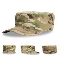 Outdoor Camo Tactical Hat Round Top Cap Mens Cycling Fishing Camping Jungle Caps