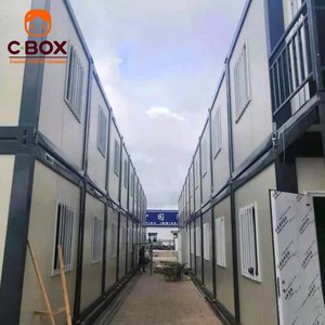 Cbox – Résidence Écologique Préfabriquée en Panneaux Sandwich, Logement Modulaire Ignifuge, Appartement pour Employés, Maison Conteneur en Kit - Product Image 1