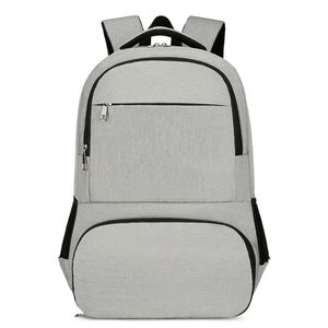 Men's Fashion Lunch <b>Backpack</b> USB Charging Port Insulated Waterproof <b>Computer</b> <b>Backpack</b> Travel Work Insulated Lunch Bag Included - Product Image 1