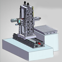 Machine d'usinage horizontale CNC 4 axes 2 broches automatique composants de base de roulement JMLDZZ-69-4030