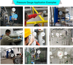 -<span class=keywords><strong>2</strong></span>-0kpa Com Enchimento De Petróleo Porto G5/8 Aço Inoxidável Industria Medidor De Pressão Dial 100mm 0.1% Alta Precisão ATEX & CE Certified - Product Image 4