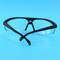 Lunettes de sécurité élégantes avec monture en nylon, verres en polycarbonate anti-buée, anti-poussière, pour la protection des yeux dans le secteur industriel