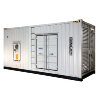 Générateur diesel grand conteneur 600kva 800kw 1000kva 1mw groupe électrogène super silencieux