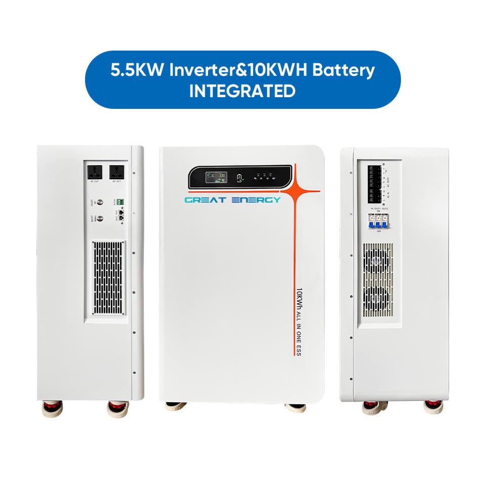 All in One Inverter Battery 5KWH 10KW Hybrid 5KW Solar Inverter With ...