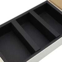 Boîte cadeau en carton rigide blanc personnalisée de luxe à prix avantageux avec couvercle