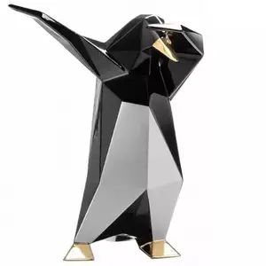 Abstrakte Pinguin verzierungen Innen modell dekoration Tiers kulptur