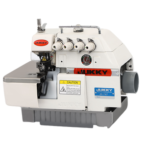 Máquina de Coser Overlock Industrial JUKKY JK747 de Alta Velocidad y 4 Hilos, Ahorradora de Energía, para Prendas de Vestir, Blanca, con Mesa y Motor - Product Image 4
