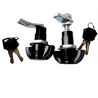 Serrure à came en alliage de zinc FS6623 SOUTHC E3-150-25 avec bouton à aile, loquet à compression rapide pour armoire industrielle