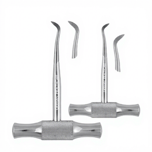 Élévateur de racine-W Barry RE-122, élévateur de racine dentaire 125 mm, argenté, manuel, en acier inoxydable de classe I, outil de chirurgie orale - Product Image 1