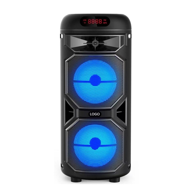 New Private Model GZ-409 for 5.0 Wireless Outdoor Dual 4-Inch Portable Colorful Speaker with 6W Output for Home & Car Use