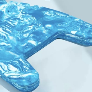 Planche de <span class=keywords><strong>natation</strong></span> en mousse en forme de A, palette à main d'entraîneur de <span class=keywords><strong>natation</strong></span> de couleur mélangée - Product Image 5