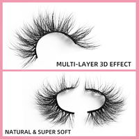 1 Paire de Faux Cils de Haute Qualité, Denses et Doux, Bande Complète, Design 3D, Cils en Éventail Haut de Gamme, Extension de Cils DIY