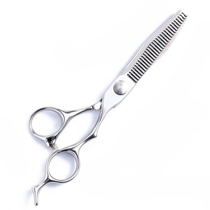 Hairdressing Scissors 6 Inch Stainless Steel Flat Shears Thinning Shears For Barbershop Hair Styling Tools Set - Product Image 3