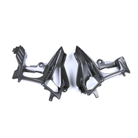 Accessoires de carénage de moto AKOSO, carénages latéraux intérieurs avant 100% fibre de carbone pour Ducati Streetfighter V4 V4S 2020-2024