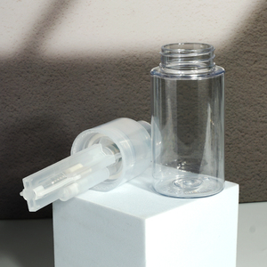 Hochwertige Kunststoff-Kosmetik verpackung Rund-und Zylinderpulver-Sprüh flasche mit Pumpe - Product Image 3
