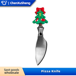 Christmas Tree Pizza Cutter Stainless Steel Cheese Knife For Holiday Cooking And Baking Tools - Product Image 4