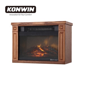 Konwin-minicalentador de <span class=keywords><strong>chimenea</strong></span> eléctrico, estufa independiente de madera, FP401, <span class=keywords><strong>panorámica</strong></span> para el hogar, estilo libre de fuego - Product Image 2
