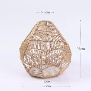 Bestseller Handmade Natural Woven Pendel leuchte Beleuchtung Küche Home Hotel Bar Restaurant Dekoration <span class=keywords><strong>Rattan</strong></span> Lampen schirm - Product Image 4