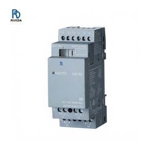 Module d'E/S série 6ED1055-1HB00-0BA2 pour LOGO 8 8.2, sortie relais, 4 entrées, contrôleurs PLC/PAC/dédiés - Product Image 1