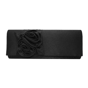 Women Simple Classic 3D Floral Handbag Fashion Evening <b>Bag</b> Party Prom Clutch <b>Bag</b> Bride Wedding Purse - Product Image 5