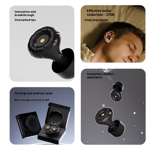 Audífonos Intrauditivos Ovalados con Cancelación de Ruido 2025, Reducción de Ruido de 25-30dB, Tapones de Silicona para los Oídos - Product Image 2